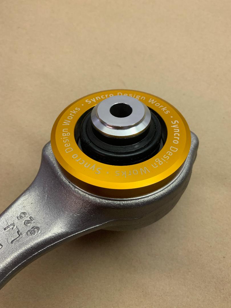 G01 X3, G02 X4 Upgraded front thrust arms