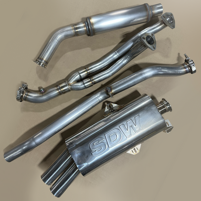SDW e30 Exhaust system for 24v swap. Now full Stainless!