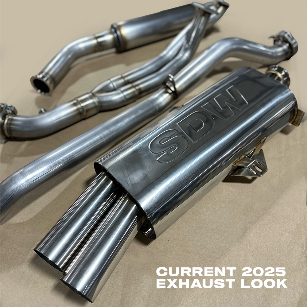 SDW e30 Exhaust system for 24v swap. Now full Stainless!