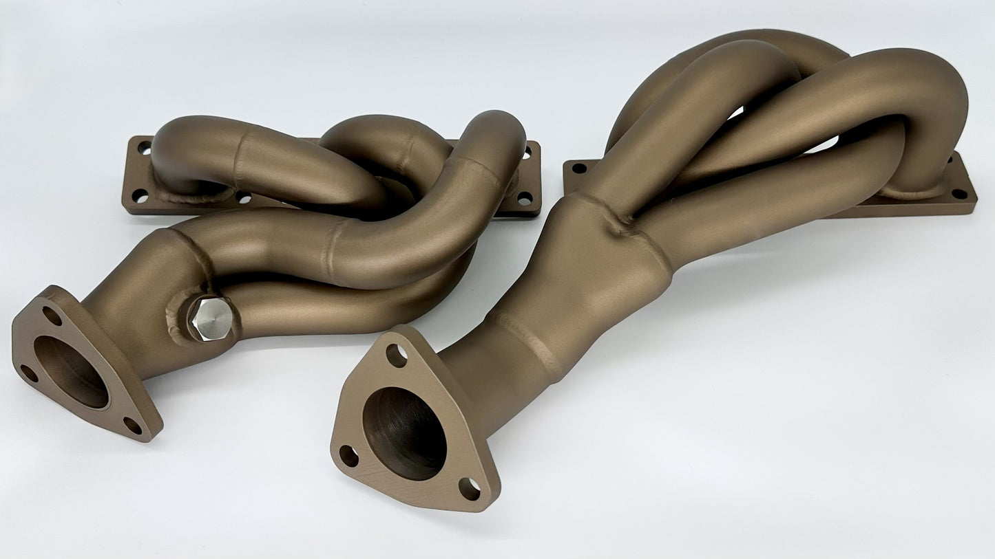 Upgraded 'Shorty' Headers for m50, m52, m54, s50, s52. A great addition to your 24v swap e30!