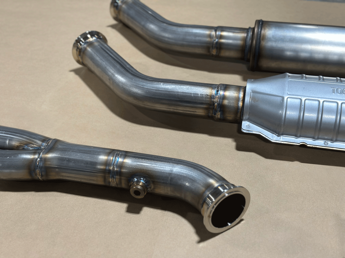 SDW e30 Exhaust system for 24v swap. Now full Stainless!